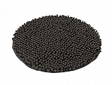 Předložka do koupelny Fluffy 700 graphite kruh - Kulatý 55 cm průměr