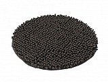 Předložka do koupelny Fluffy 700 graphite kruh - Kulatý 55 cm průměr - SLEVA