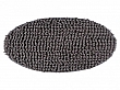 Předložka do koupelny Fluffy 700 grey kruh