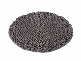 Předložka do koupelny Fluffy 700 grey kruh - Kulatý 55 cm průměr - SLEVA
