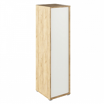 Věšáková skříň, dub artisan/bílá, RIOMA TYP 20