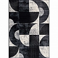 Kusový koberec Girona 2755 681 black - 100 x 140 cm