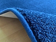 Kusový koberec Eton Lux tmavě modrý kruh