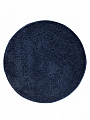 Kusový koberec Eton Lux tmavě modrý kruh - Kruh 80 cm průměr - SLEVA