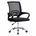 Kancelářská židle, černá/černá, DEX 4 NEW
