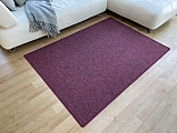Kusový koberec Astra vínová - Kulatý 200 cm průměr