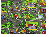 Dětský koberec City life - 60 x 60 cm