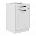 Spodní skříňka, bílá, LULA 50 D 1F 1S BB