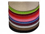 Eton koberce na schody - Eton fialový 24 x 65 cm půlkruh