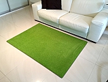 Kusový zelený koberec Eton - 1 m2 s obšitím