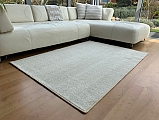 Kusový koberec Capri krémový LUX - 1 m2 bez obšití