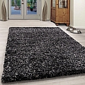 Kusový koberec Enjoy shaggy 4500 antrazit - Kruh 120 cm