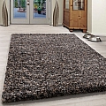 Kusový koberec Enjoy shaggy 4500 taupe - kruh 120 cm