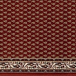 Perský vlněný koberec Diamond 7243/300, červený Osta