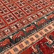 Perský kusový koberec Kashqai 4301/300 červený Pazyryk Osta