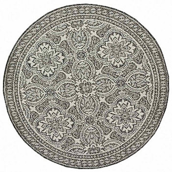 Kusový koberec KRUH Flat 21193 ivory/silver/grey