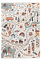 Dětský koberec Greta 622 street - 115 x 170 cm