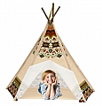 Dětské tepee design hnědý - Dětské tepee design hnědý