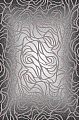 Moderní kusový koberec předložka Luna 2758/black, černý 80 x 150 - Habitat - 80 x 150