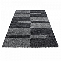 Kusový koberec Gala shaggy 2505 grey - Kruh 80 cm průměr