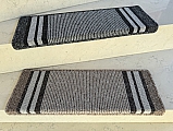 Nášlapy na schody Gandia - Gandia šedý 24 x 65 cm