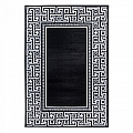 Kusový koberec Parma 9340 black - 120 x 170 cm