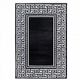 Kusový koberec Parma 9340 black - 140 x 200 cm