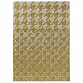 Outdoorový koberec Ted Baker Houndstooth mustard 455706 Brink & Campman