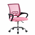 Kancelářská židle, růžová/černá, DEX 4 NEW