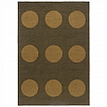 Ooutdoorový koberec B&C Habitat festival dots olive green 495817 Brink & Campman