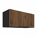 Horní skříňka, ořech okapi/černá, MENZO 80 GU-36 1F