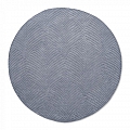 Jednobarevný kruhový koberec Wedgwood Folia 2.0 round cool grey 38904 - kruh 200 - Brink & Campman
