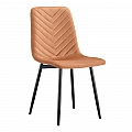 Židle, terakota Velvet látka/černá, RAMITA TYP 2