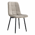 Židle, šedohnědá Taupe Velvet látka/černá, RAMITA TYP 3