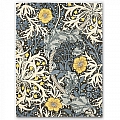 Luxusní květinový koberec Morris & Co Seaweed teal 127008 Brink & Campman