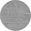 Kusový koberec Art 1121 silver