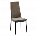 Jídelní židle, tmavě hnědá/černá, ENRA NEW