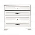 Komoda, alpská bílá, KENTAK KOM4S