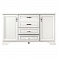 Komoda, alpská bílá, KENTAK KOM2D4S