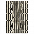 Moderní vlněný kusový koberec Scion Lohko Stripe charcoal  123105 Brink & Campman