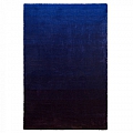 Jednobarevný vlněný koberec B&C Shade Low electric blue aubergine 010118 Brink & Campman