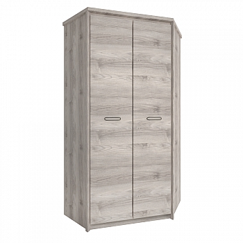 Rohová skříň 2D, kaštan nairobi, JESI NEW