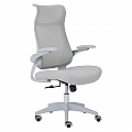 Kancelářské křeslo, šedá, SETON