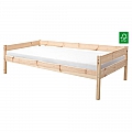 Postel s roštem, 90x200, smrk, BENY