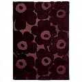 Designový vlněný koberec Marimekko Unikko vínový Brink & Campman
