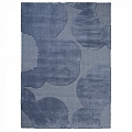 Jednobarevný vlněný koberec Marimekko Iso Unikko modrý 132308 Brink & Campman