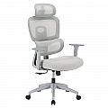Kancelářské křeslo, světle šedá/šedá, ERMEN