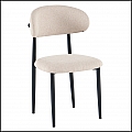 Jídelní židle, béžová látka/černá, ZAJDA TYP 1