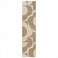 Moderní kusový běhoun Orla Kiely Prism Flower mushroom-ecru 158009 Brink & Campman