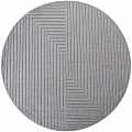 Kusový koberec Nova 1202 silver kruh